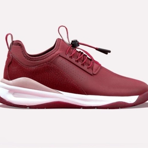 Clove Classic Healthcare Corino Fabric Sneakers Limited Edition Royal Maroon 8.5 - Picture 2 of 16